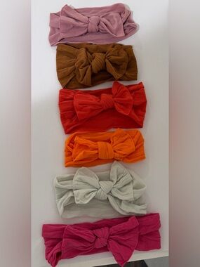 Baby Bling Classic Knot Bows - 6 pack